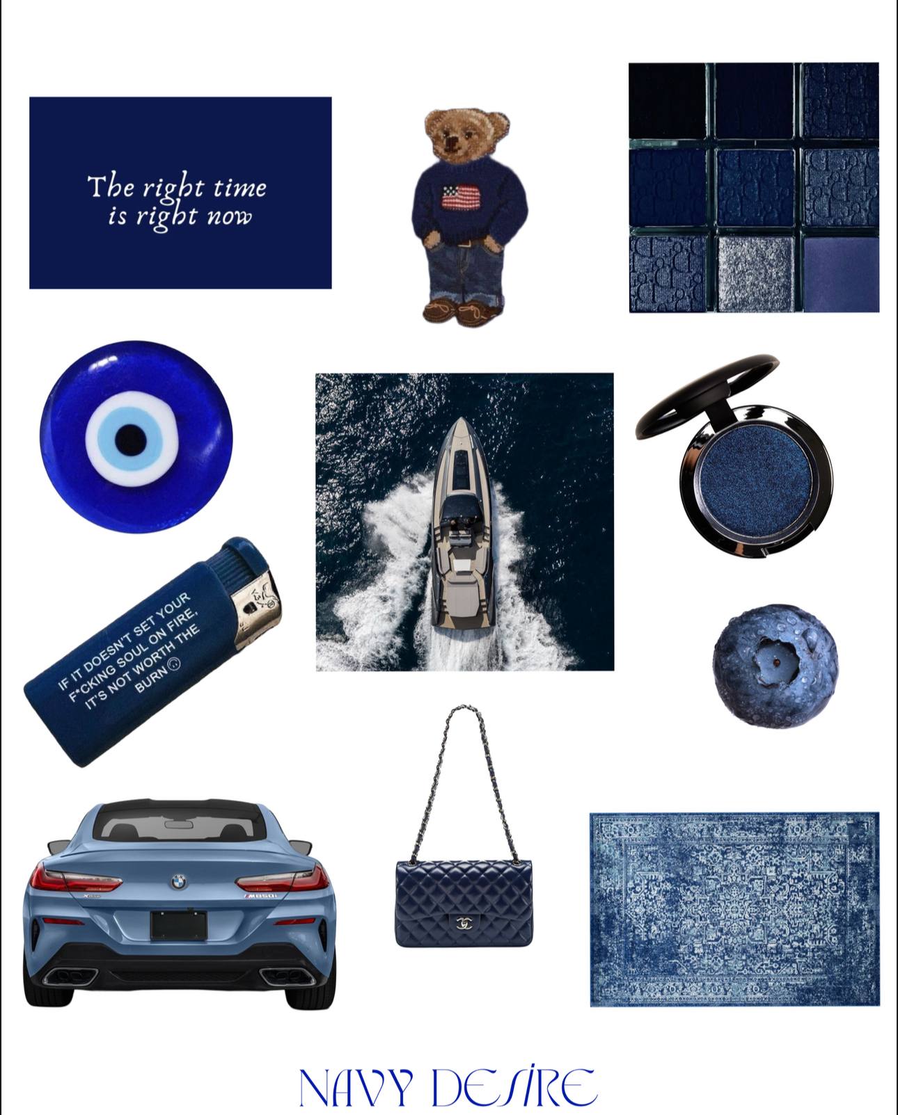 π Navy Desire Collection